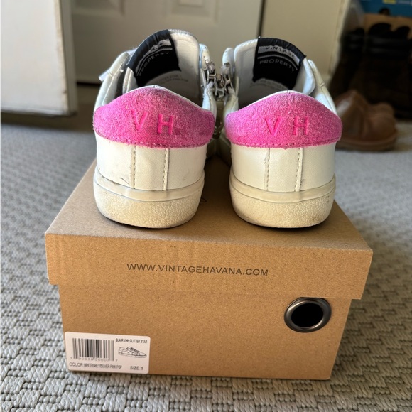 Vintage Havana Blair Glitter Star Sneakers - Picture 4 of 4
